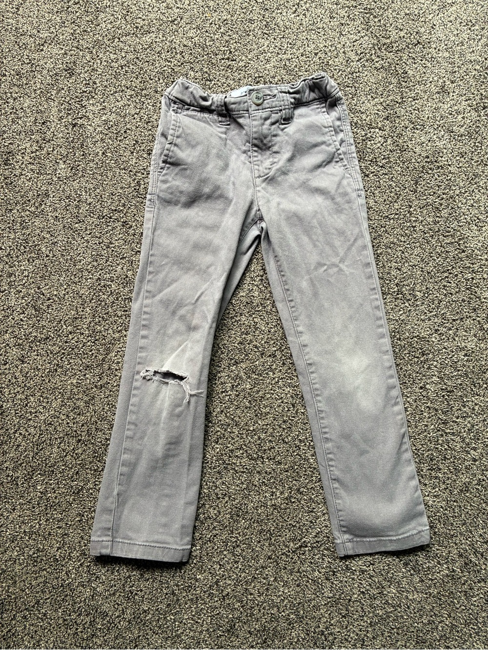 Old Navy Boy’s Ultimate Skinny (Built-in Flex) Gray Pants, Size 5T